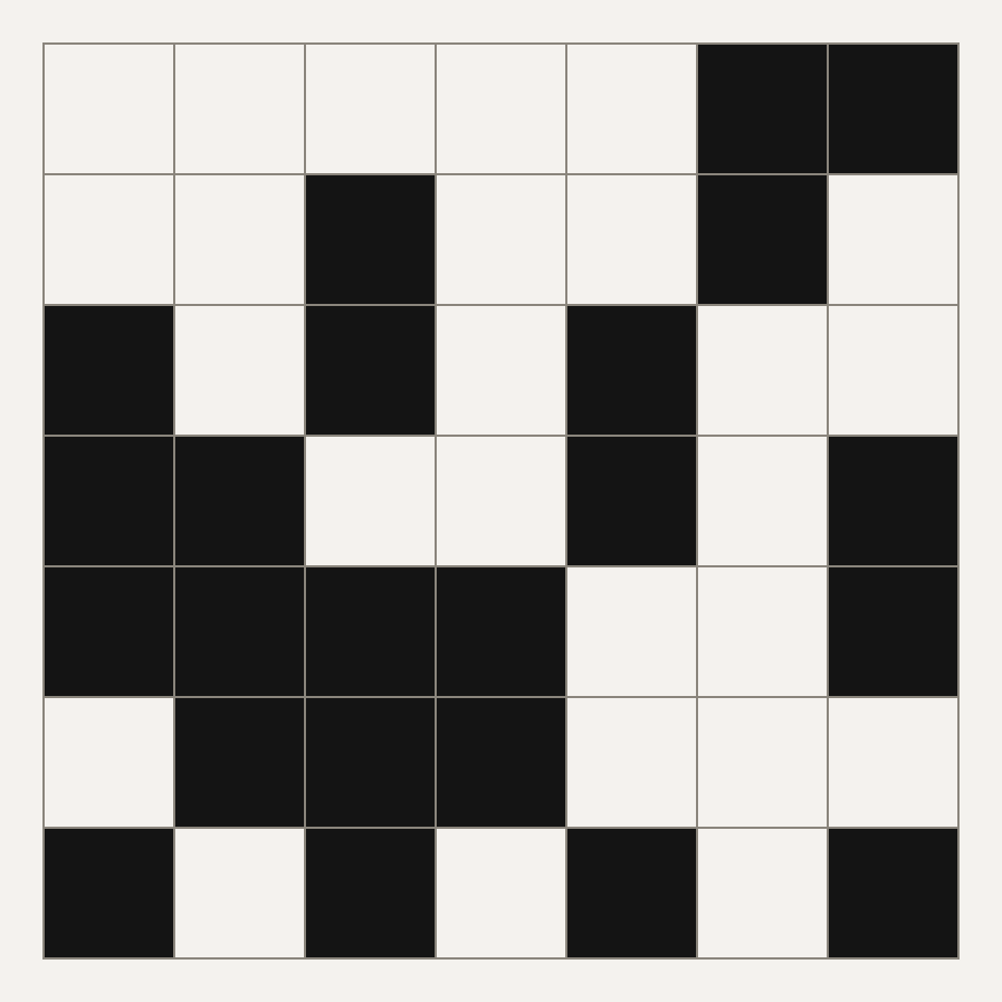 a corrupted checksum grid, S024